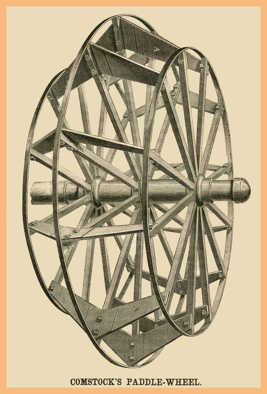 Comstocks Kürek Tekerleği by Unknown Artist