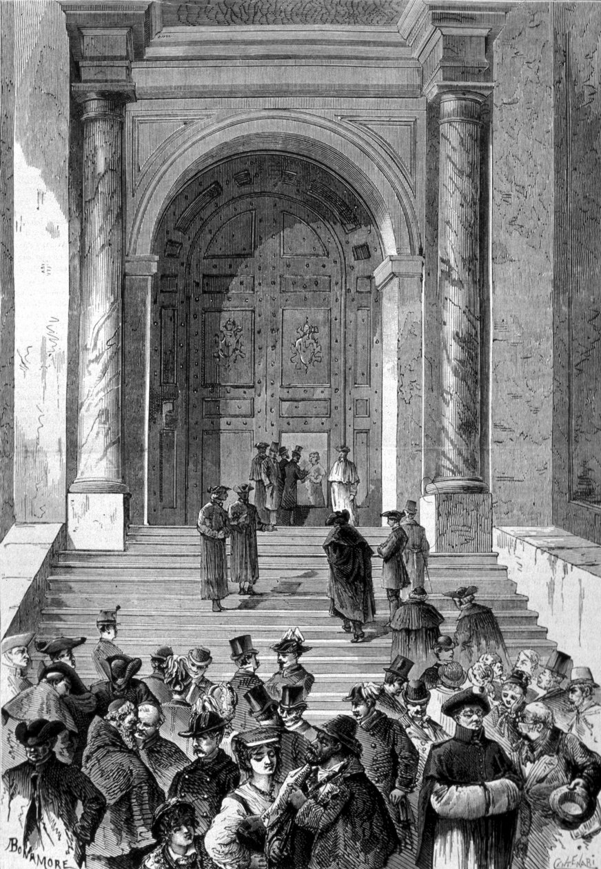 Papa Leon XIII. 1878 seçildi. by Unknown artist