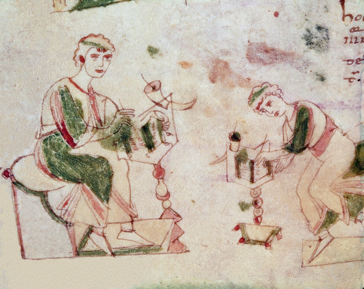 Kopyacılar, detay (minyatür by Unknown artist