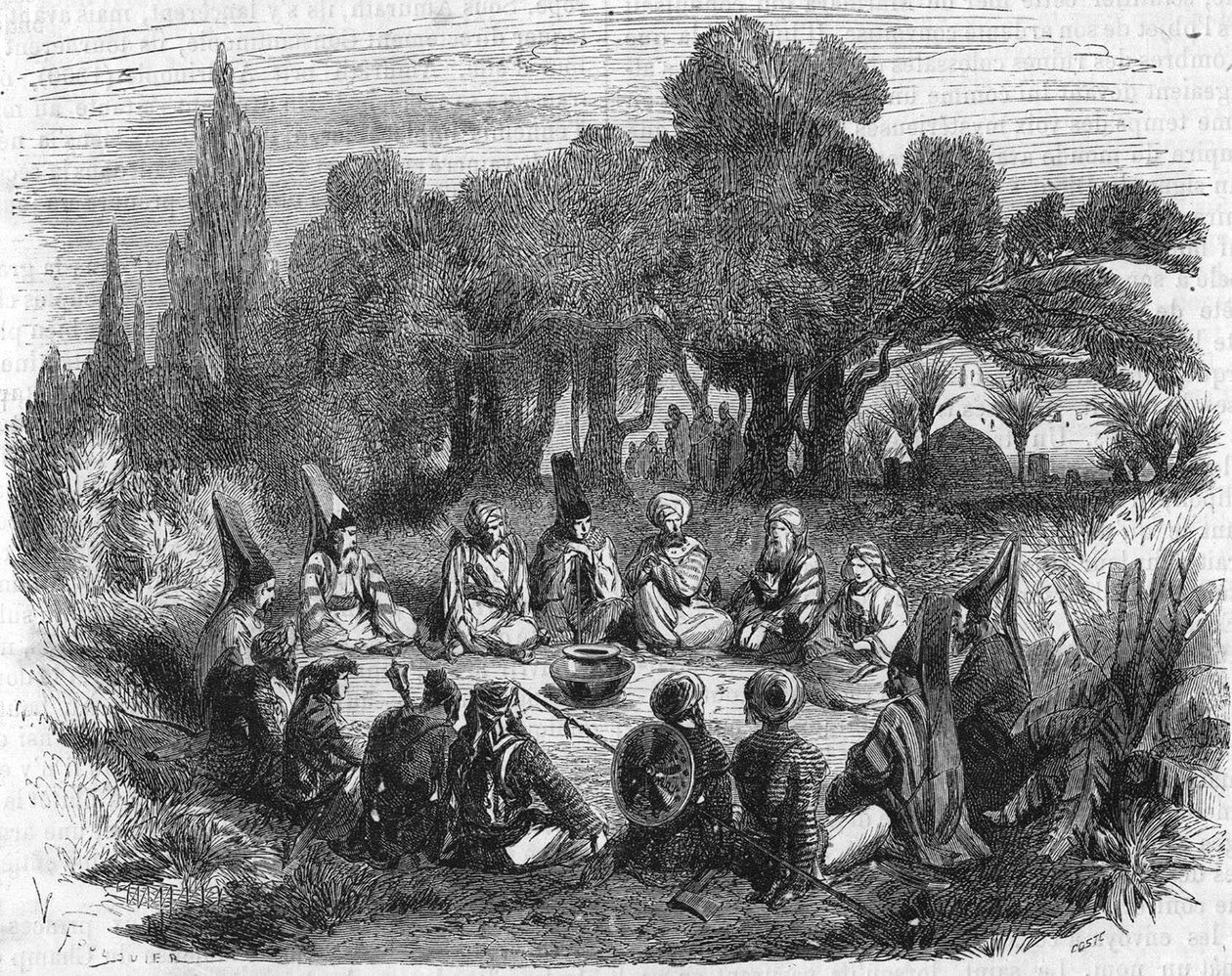 Yeniçerilerin reisleri tarafından 1400 civarında Konstantinopolis