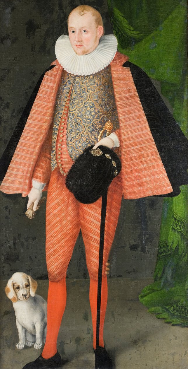 Kont Svante Mauritzson Sture, c.1600 Tuval üzerine yağlı boya. by Unknown artist