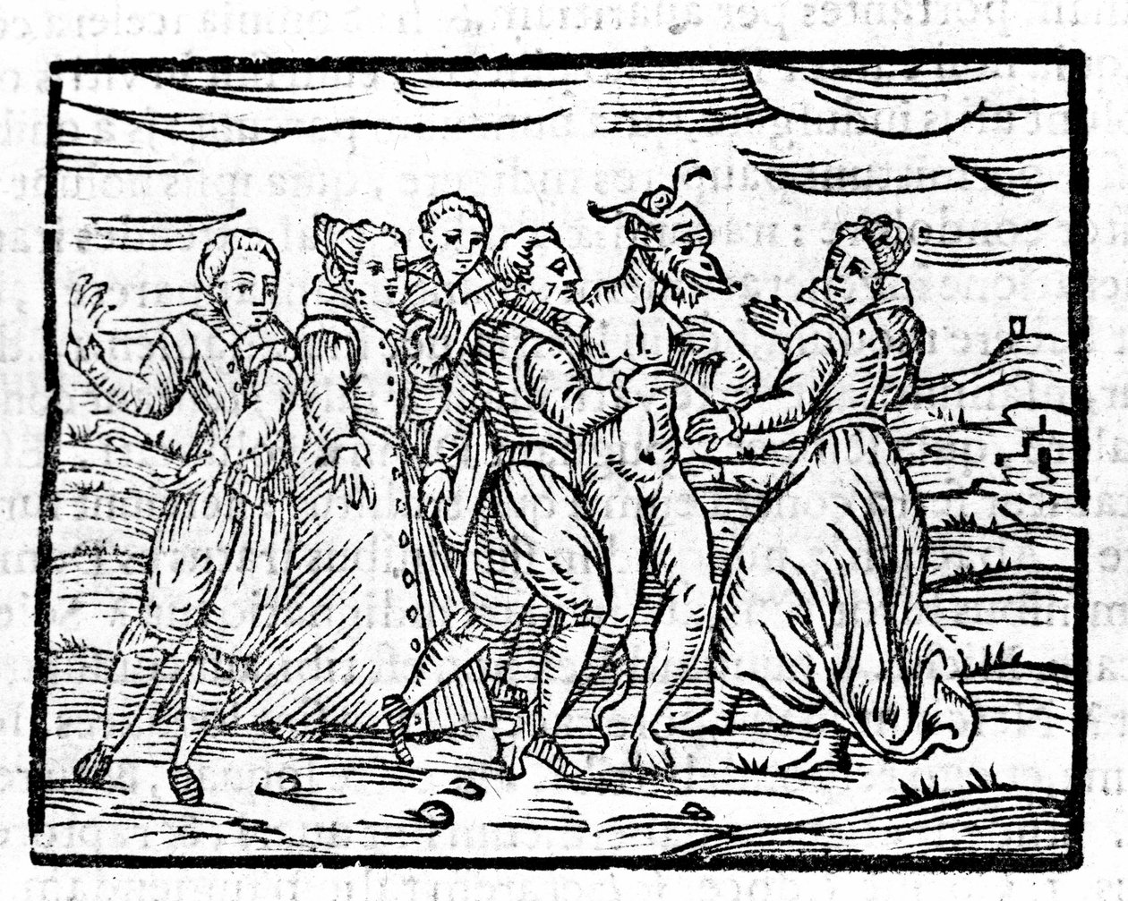Şeytanla Dans Francesco Guaccio “” Compendium Maleficarum” Milan 1608 by Unknown artist