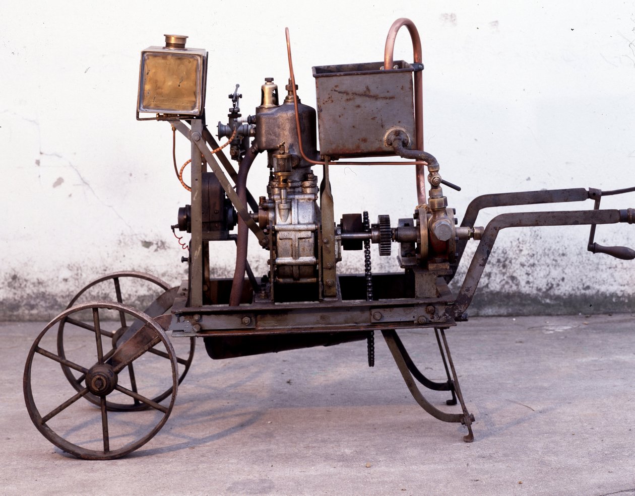 Dizel motor - Garage de Giverny koleksiyonu by Unknown artist