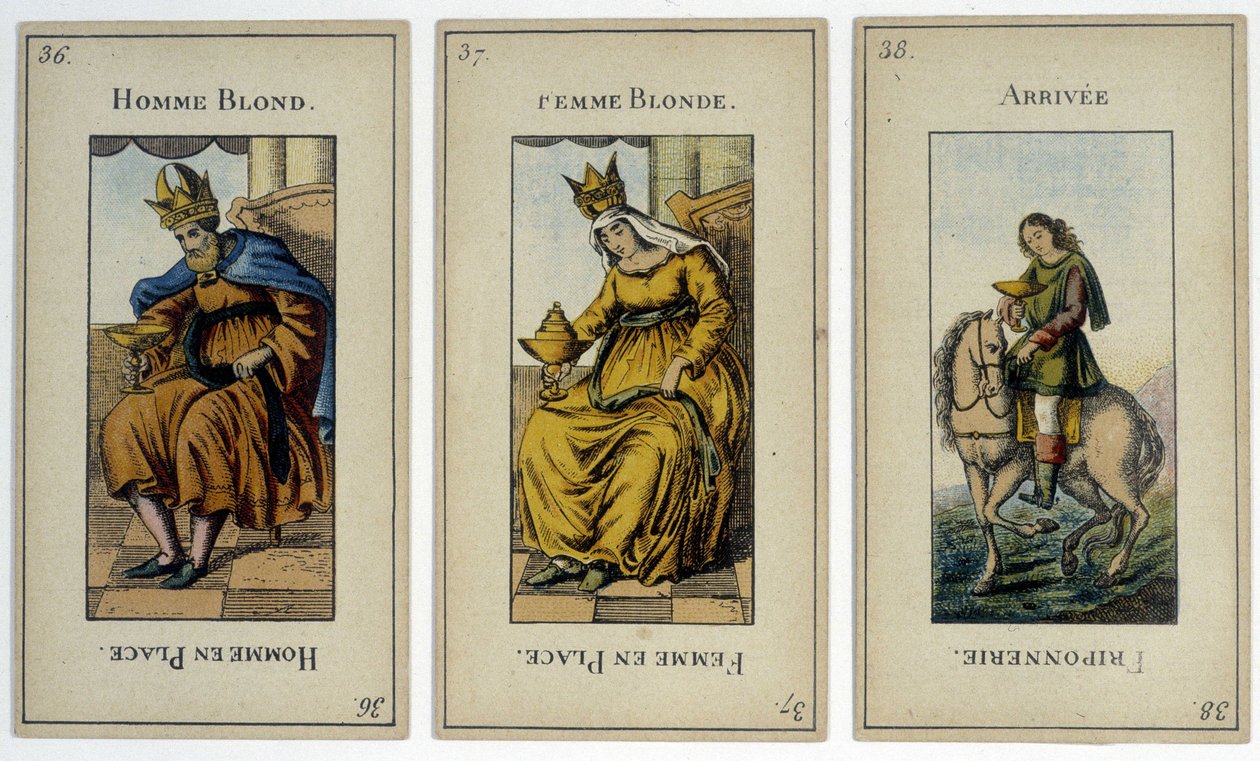 Kehanet tarot kartları, deb. 19. yüzyıl (?) by Unknown artist