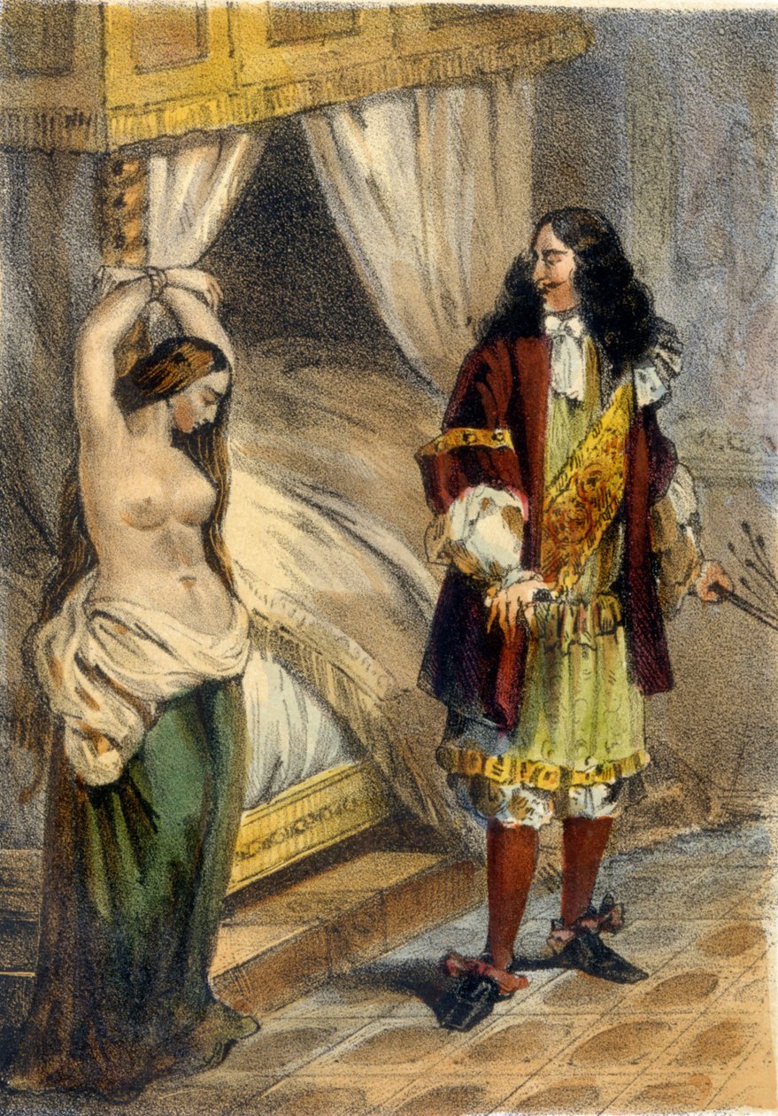 Donatien Alphonse Francois de Sade (1740-1814), daha çok Marquis de Sade olarak bilinir. 19. yüzyılın başından itibaren gravür. by Unknown artist