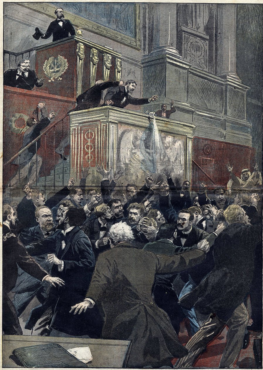 Dreyfus davası - Temsilciler Meclisi - 22 Ocak by Unknown artist