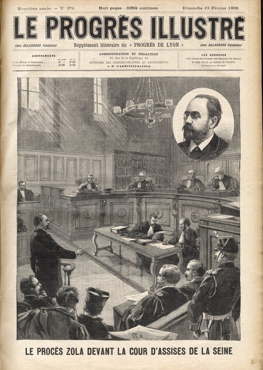 Dreyfus davası: Emile Zola (1840-1902), Alfred Dreyfus