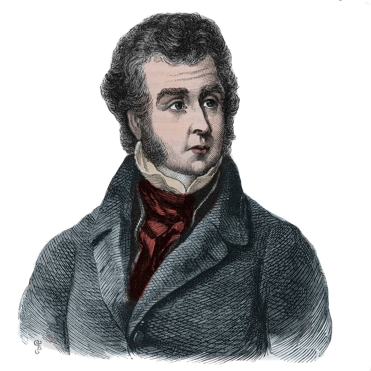 Ebenezer Elliot (1781-1849) İngiliz şair - gravür by Unknown artist