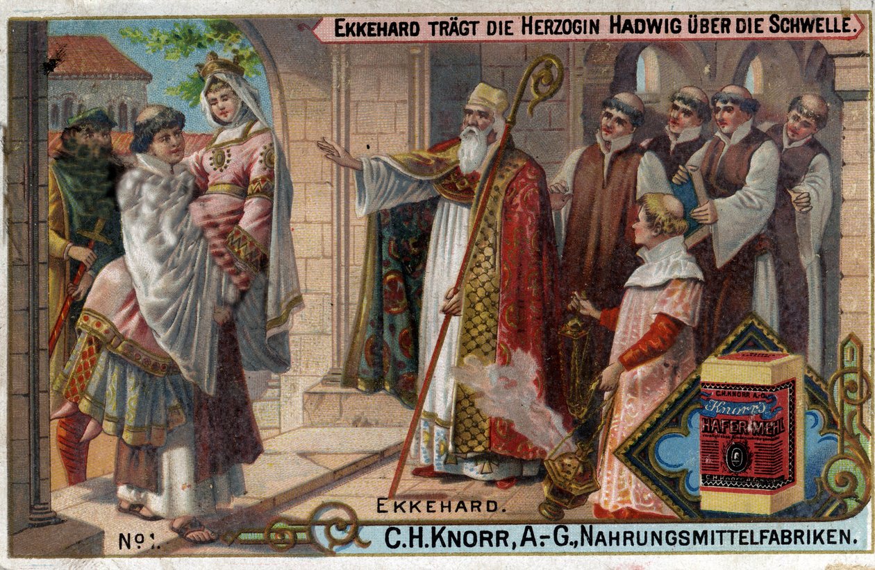 St. Gallen (St. Gallen) veya Eckhard, Eckhart (980 -1057) bilgini ve Latin şairi olan IV. Ekkehard. Ekkehard, Düşes Hadwig