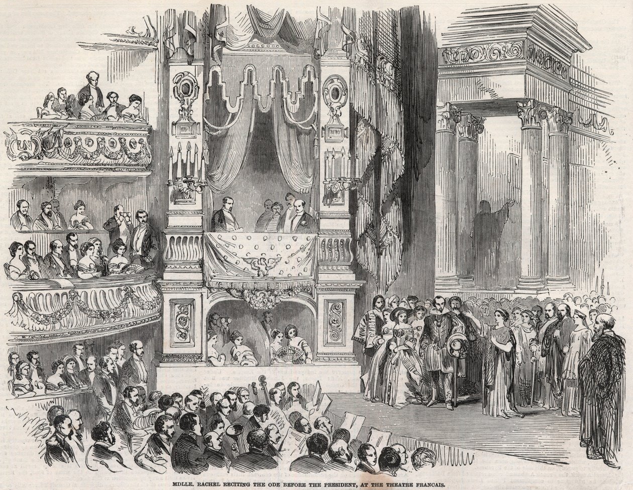 Elisabeth Rachel Felix, Matmazel Rachel (1821-1858), Fransız Tragedya, 1852