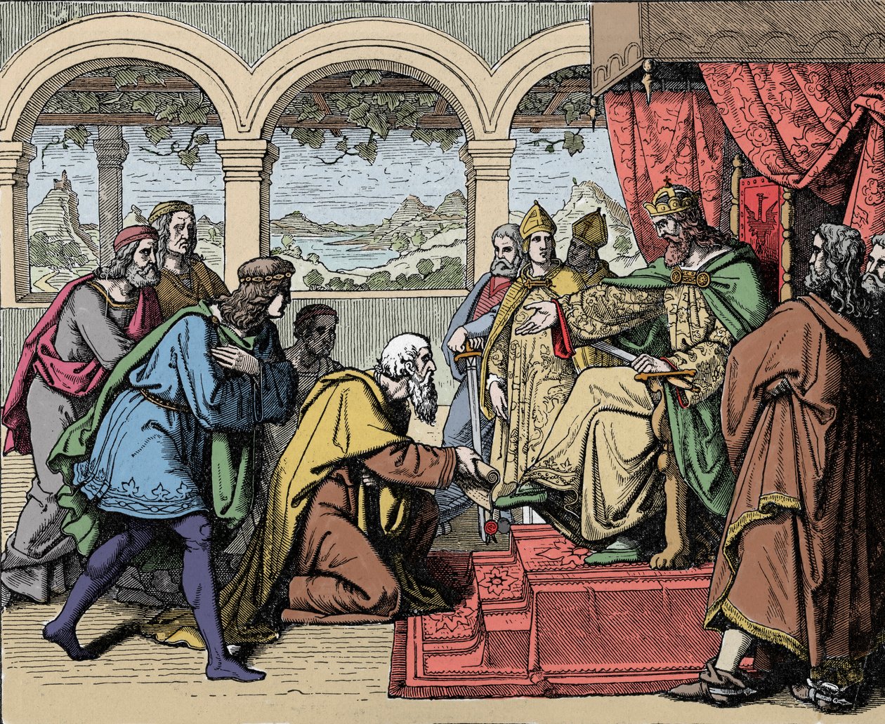 İmparator Frederic I Barberossa (1122-1190) (Hohenstaufen Kralı I. Frederic) 1158