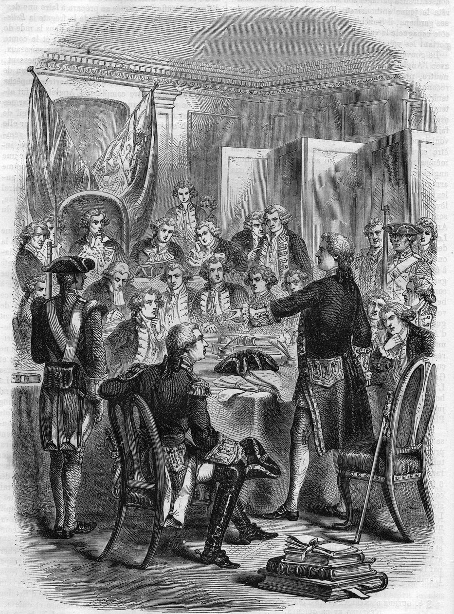 İngiliz Amiral Augustus Keppel, 27 Temmuz 1778