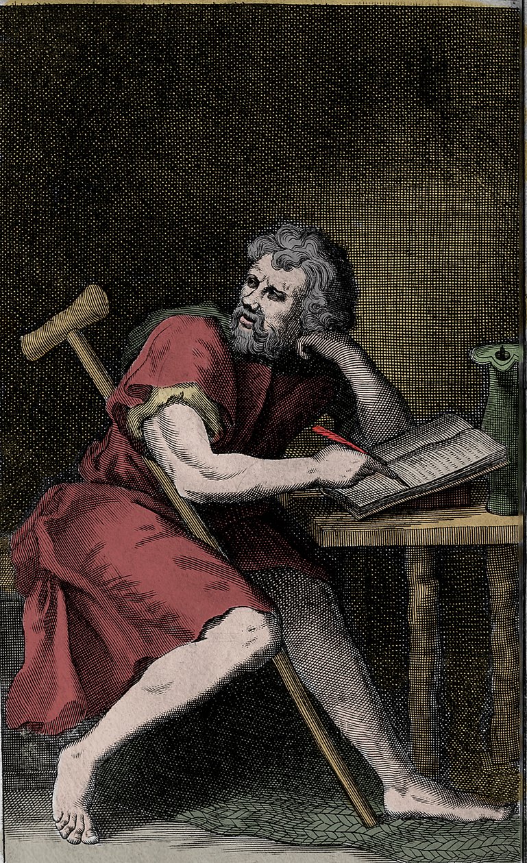 Epictete - Epiktetos Yunan Stoacı filozof by Unknown artist