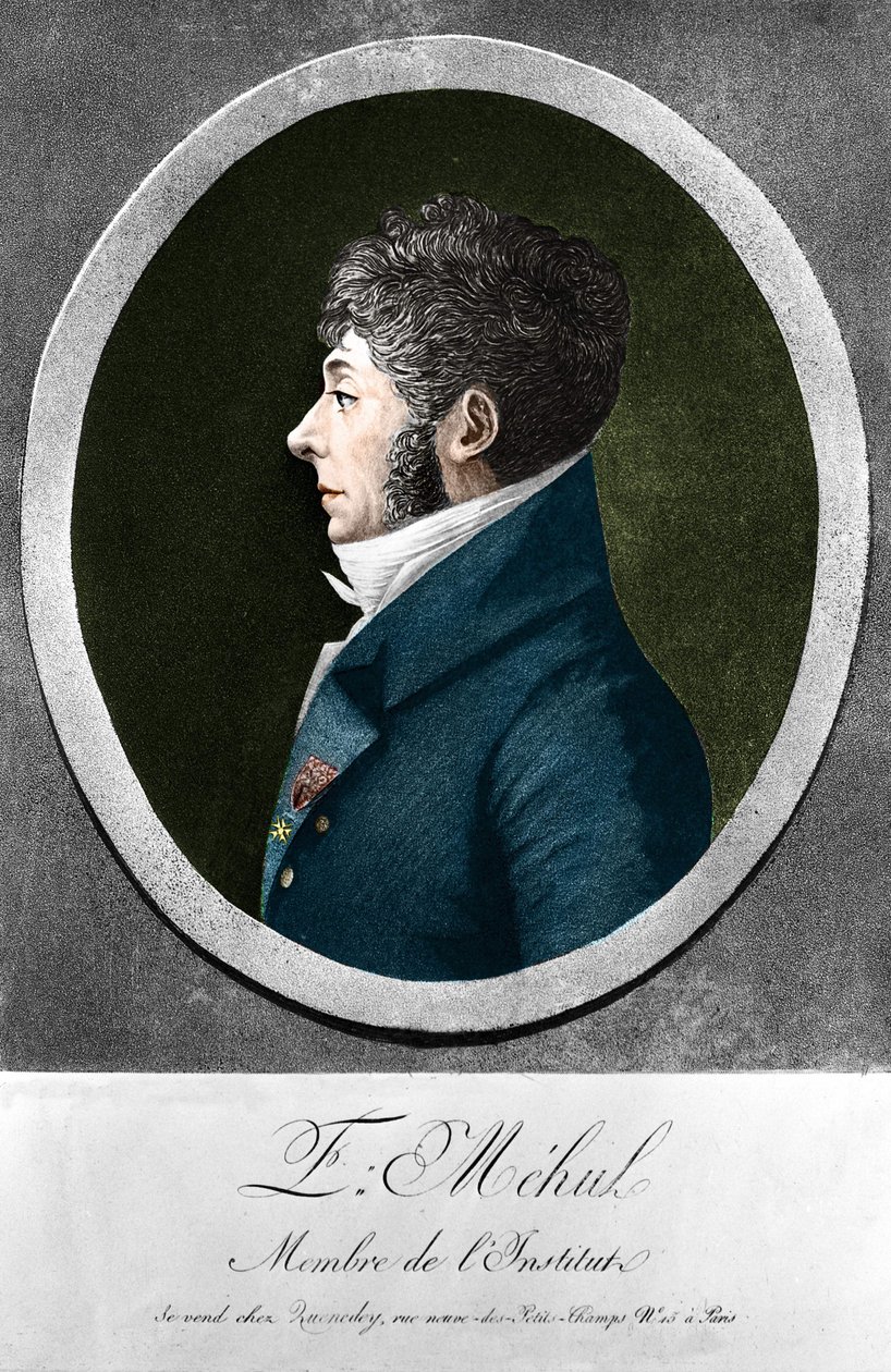 Etienne Mehul, Fransız besteci ve orgcu (1763-1817). by Unknown artist