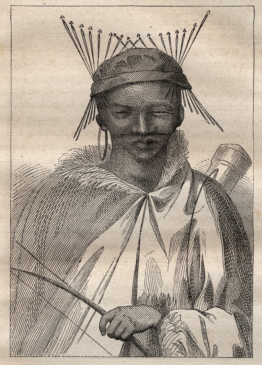 Güney Afrika topraklarının içlerine sefer (1775) Anders Sparrman (1748-1820): bir boschiman (Bochiman veya San, Güney Afrika