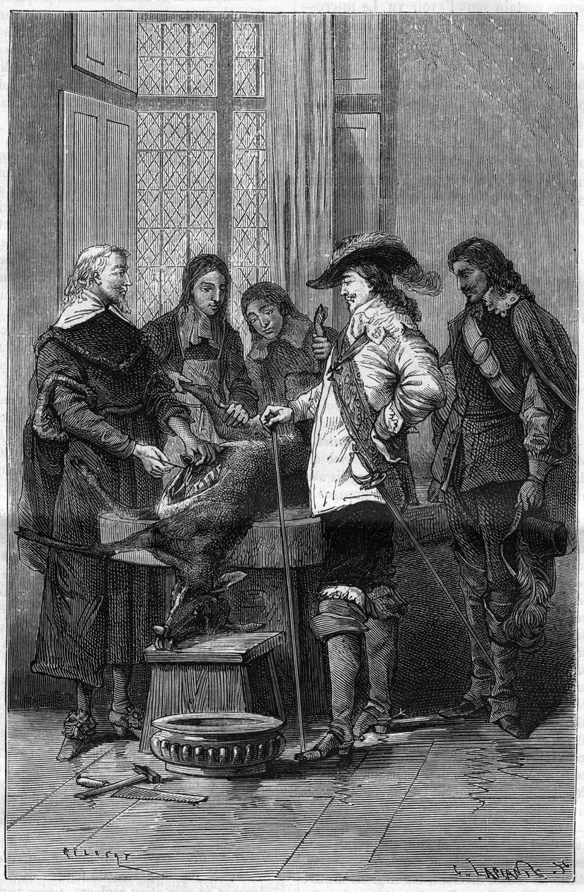 William Harvey (1578-1657), İngiliz doktorun İngiltere kralı Charles I Stuart