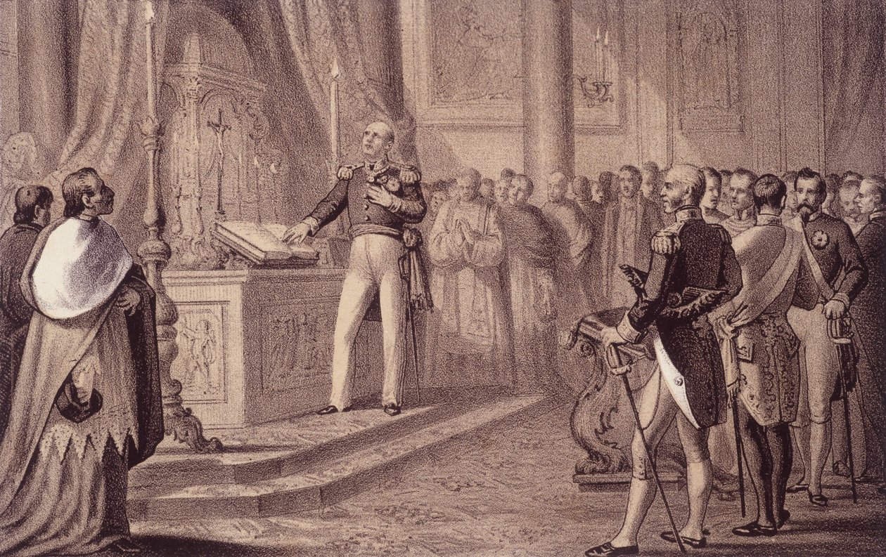 Bourbon Kralı I. Ferdinand veya Napoli Kralı IV. by Unknown artist