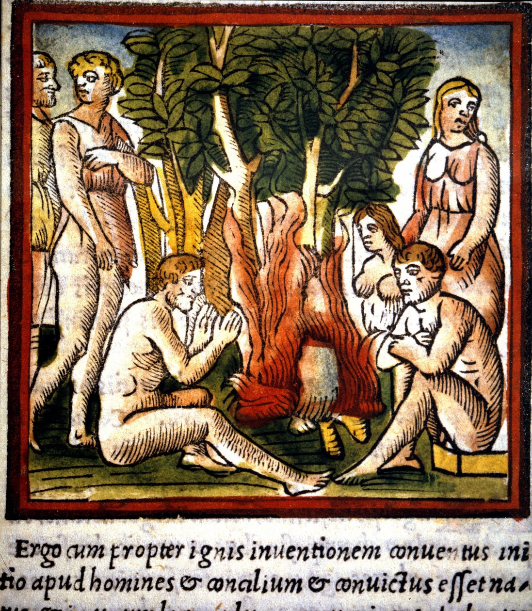 Ateş ve İlkeller - Vitruva'nın “” De mimarisi”nde by Unknown artist