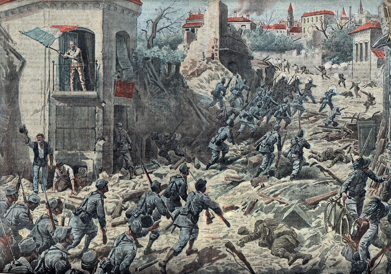 Birinci Dünya Savaşı: 9 - 10 Ağustos tarihlerinde Gorizia (Goritz) Muharebesi by Unknown Artist