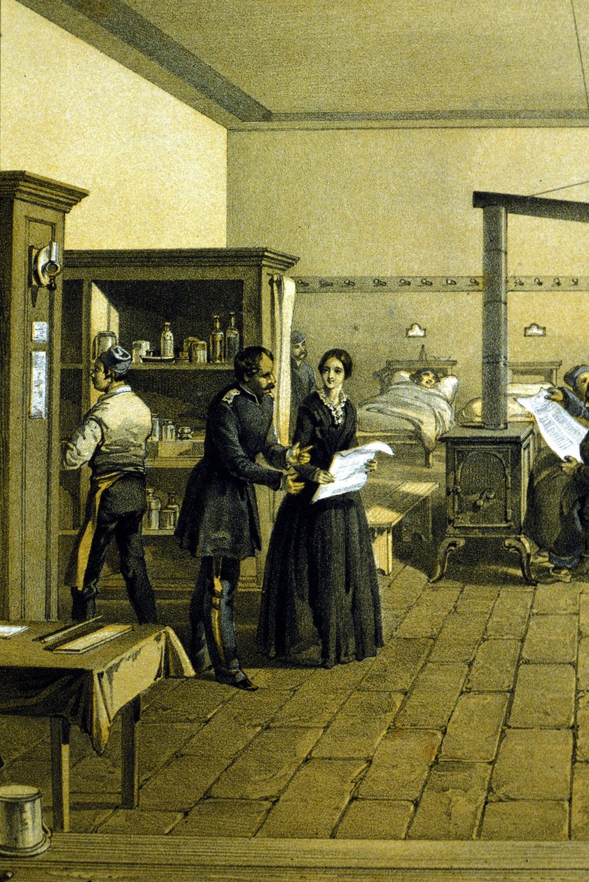 Florence Nightingale (1820 - 1910) 1855 dolaylarında Türkiye