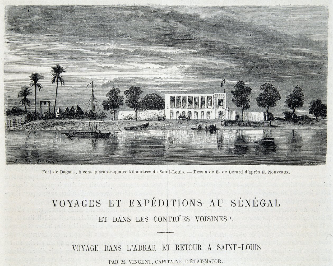 Fort de Dagana by Unknown artist