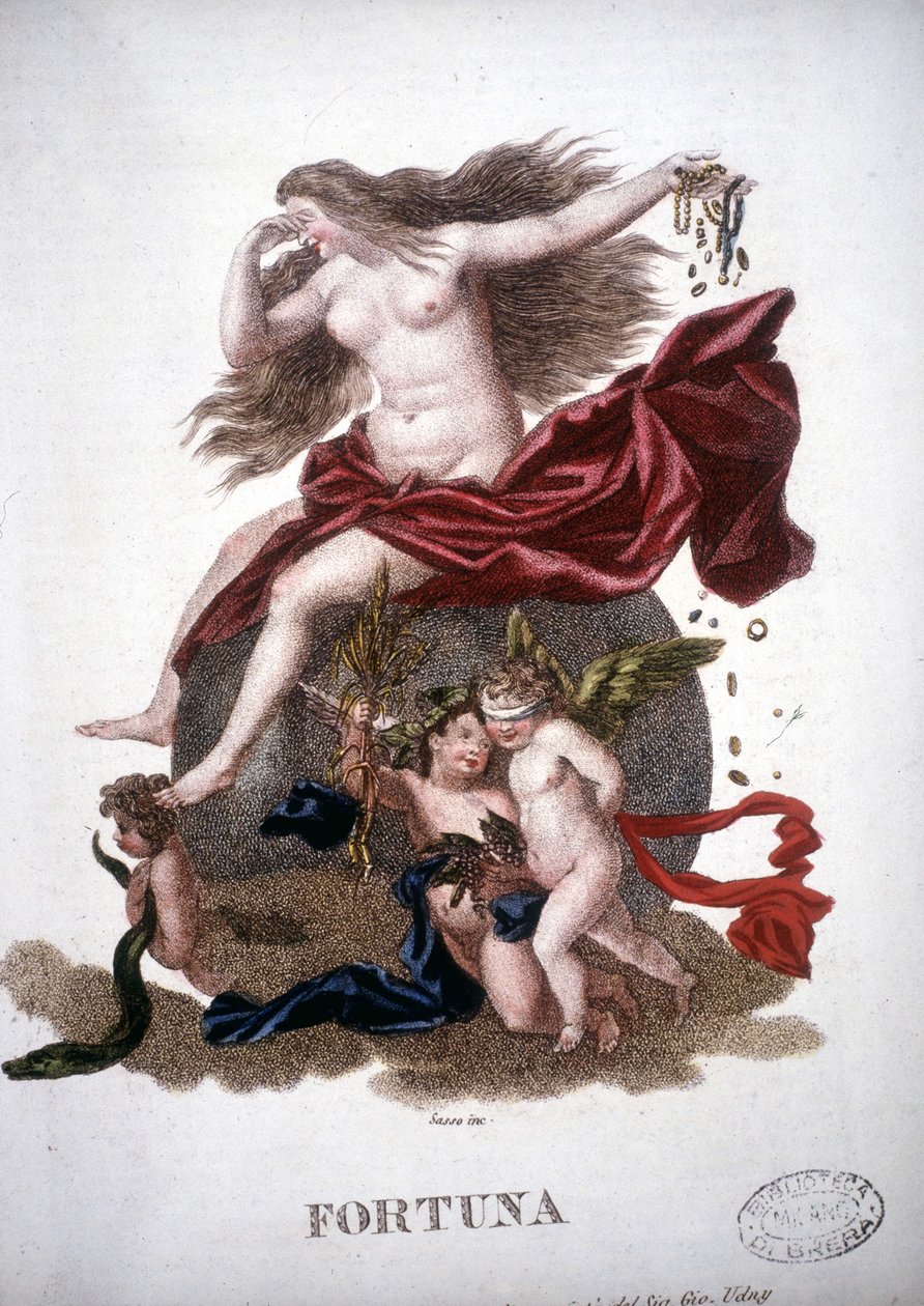 Fortuna (Fortune) - Mitolojik Sözlükte by Unknown artist