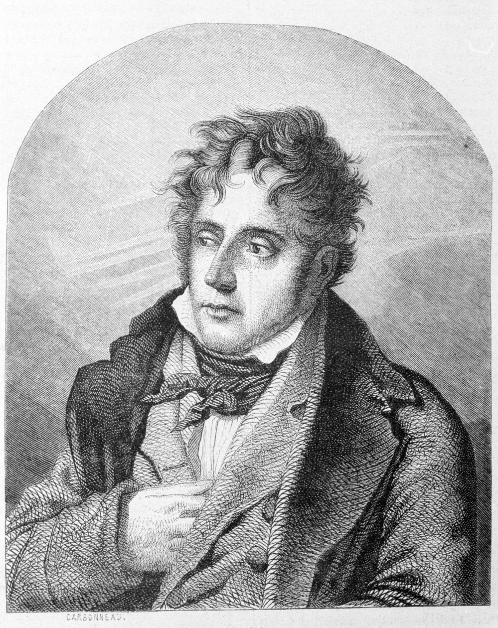 François René Chateaubriand (Vikontu) (1768 - 1848). by Unknown artist
