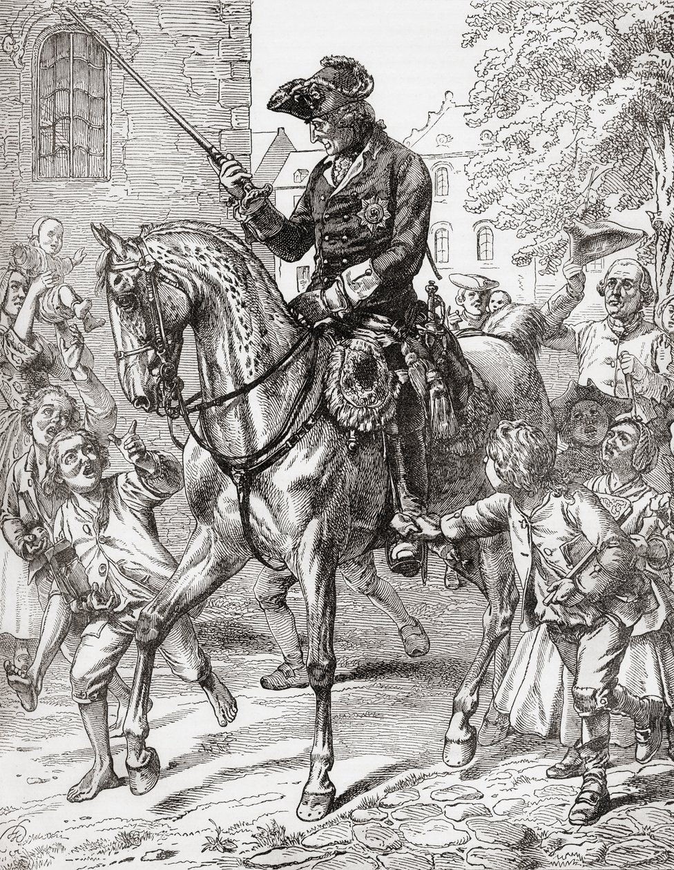 Frederick II (gravür) by Unknown artist
