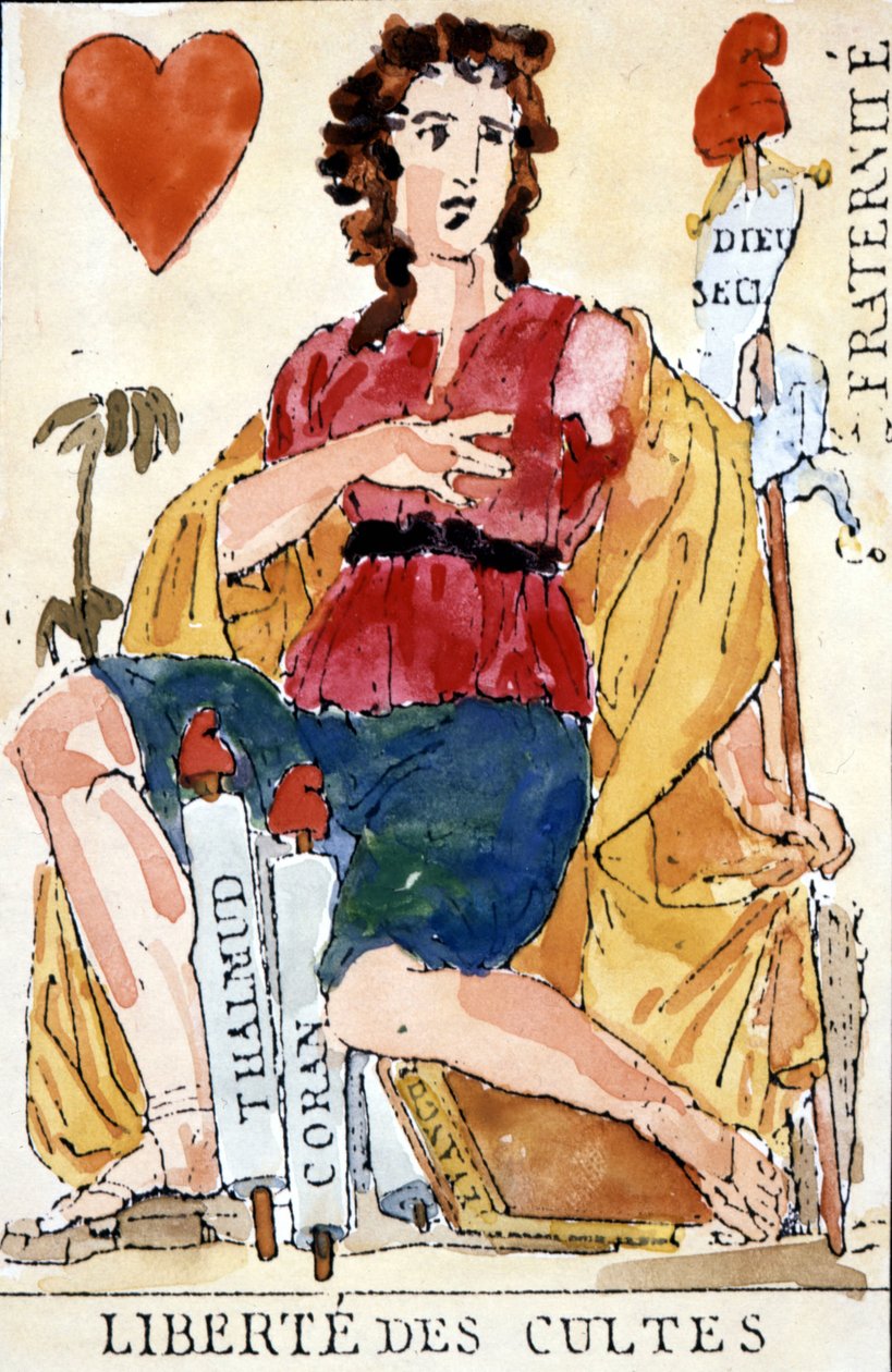 İbadet Özgürlüğü - Devrimci Oyun Kartı by Unknown artist