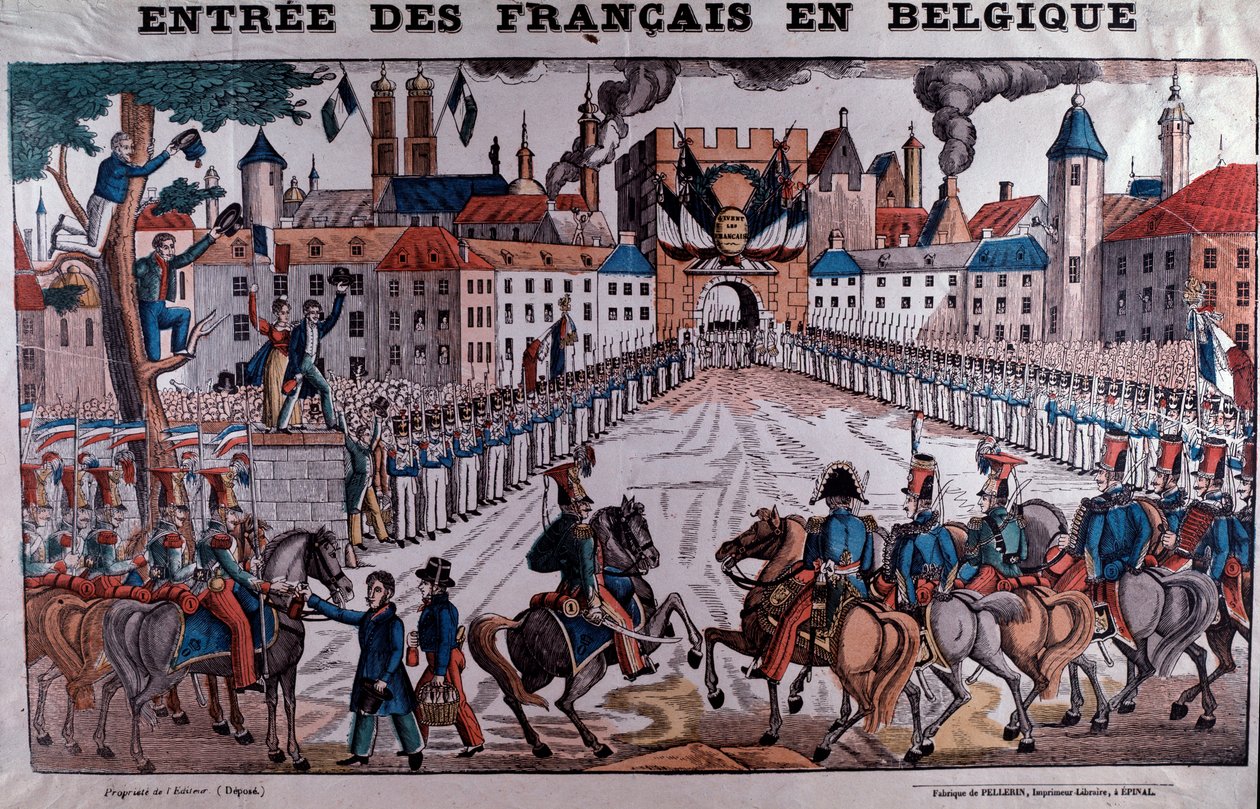 Fransız ordusunun Belçika bağımsızlığını desteklemek için Ekim 1830