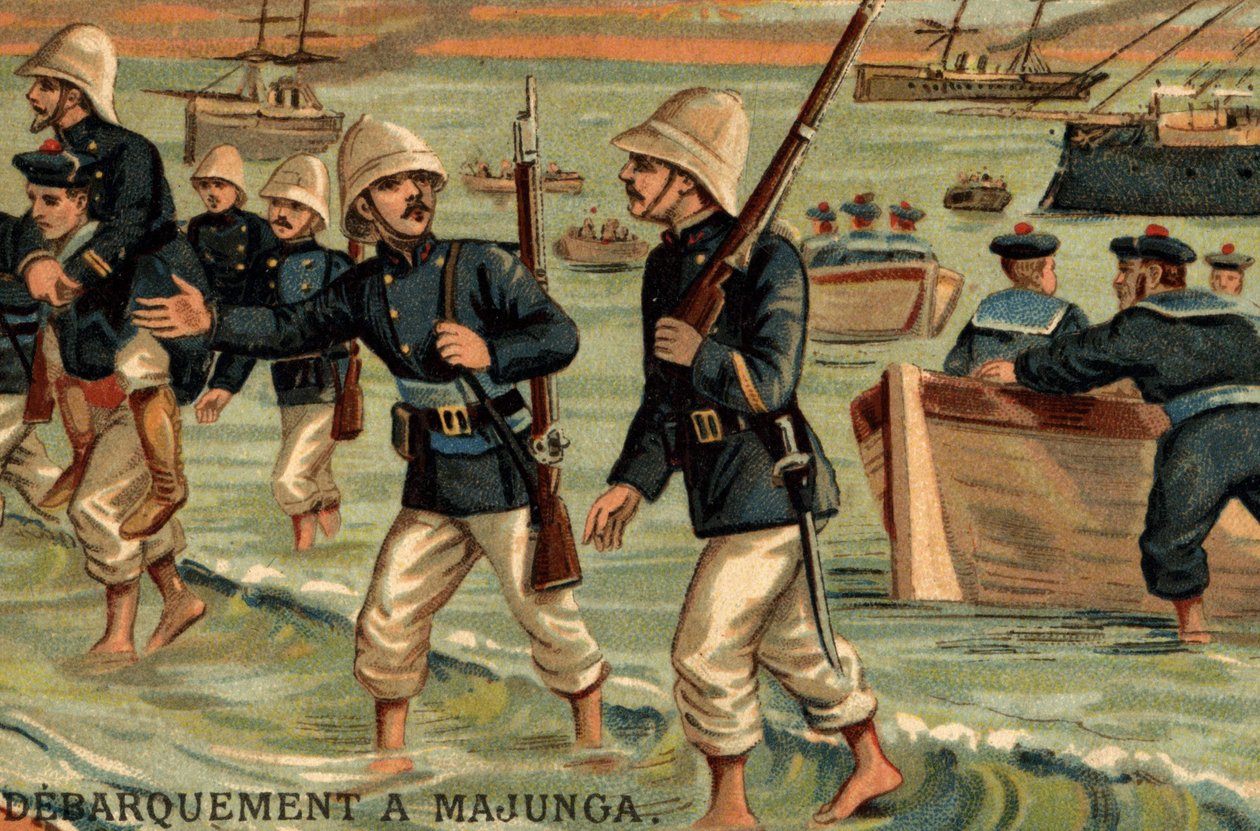 Fransız birlikleri 1895