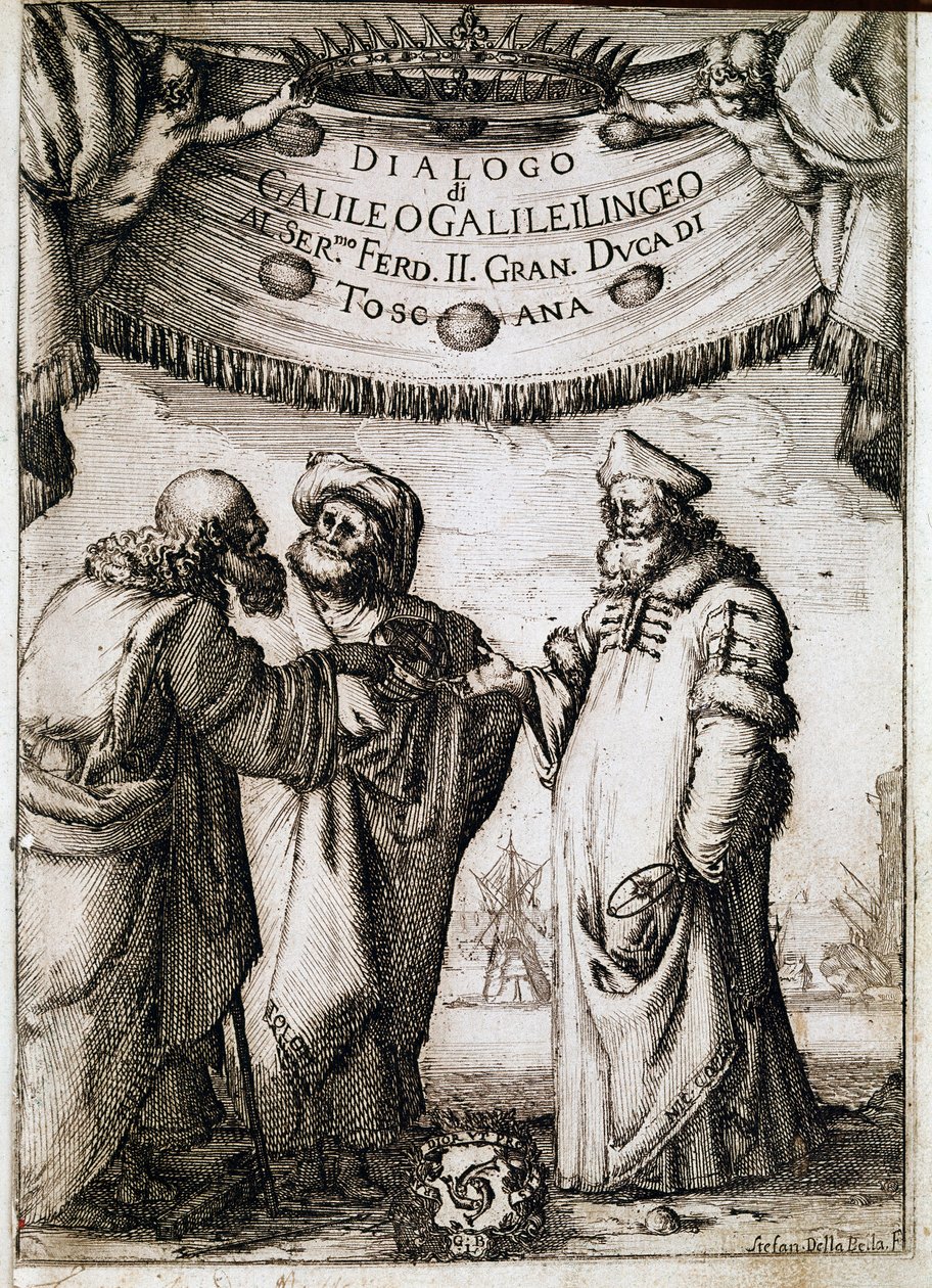 Papa Urban VIII tarafından astronom ve fizikçi Galileo Galilei dit Galilee