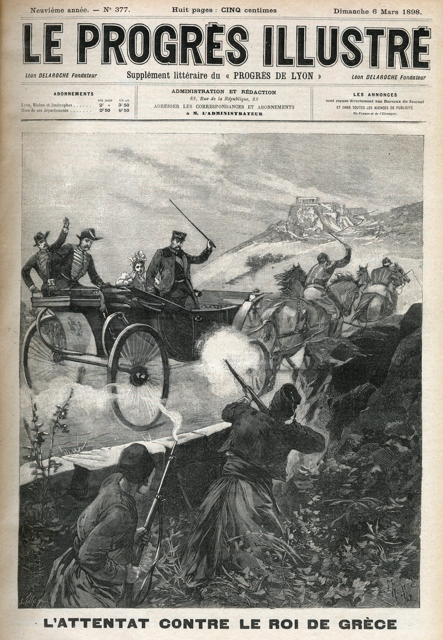 GEORGE I (1845-1913) - Yunanistan Kralı by Unknown artist