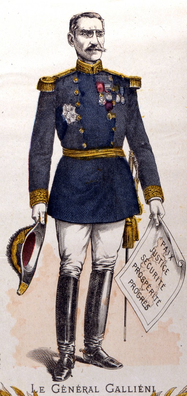 General Joseph Gallieni (1849 - 1916), Fransa Mareşali by Unknown artist