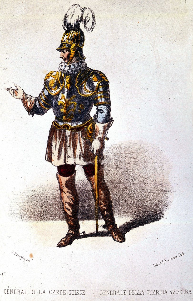 İsviçreli Muhafız Generali, 1860 dolaylarında by Unknown artist