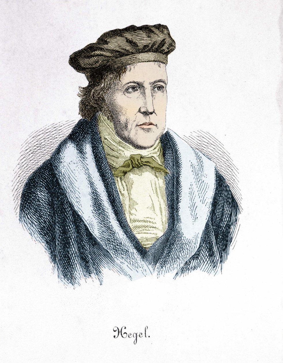 Georg Wilhelm Friedrich Hegel (1770 - 1831), Alman filozof. by Unknown artist