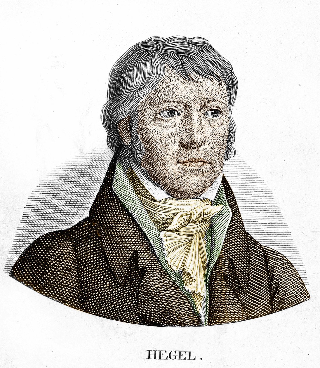 Georg Wilhelm Friedrich Hegel (1770 - 1831), Alman filozof by Unknown artist
