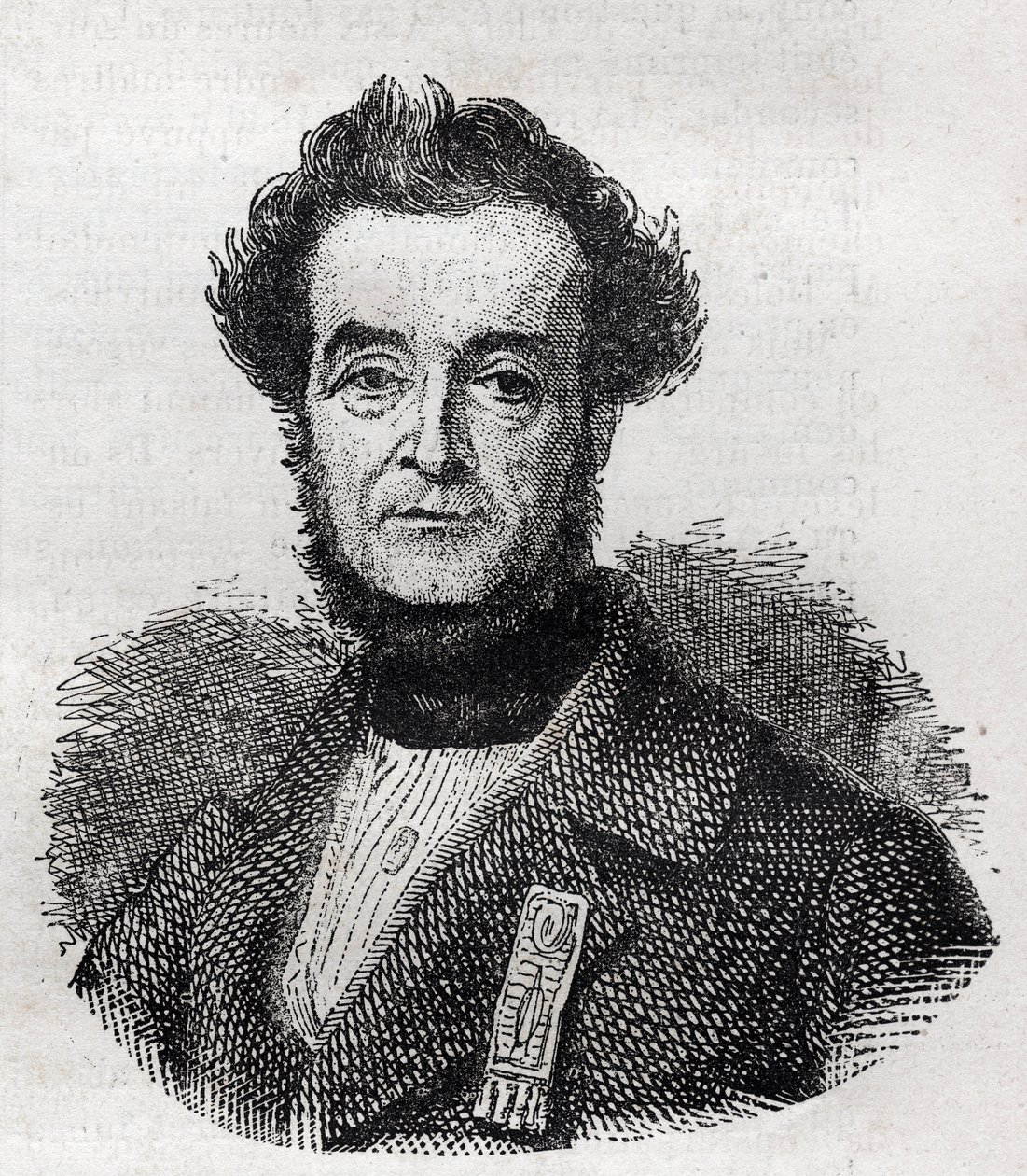 Germain Sarrut 1800-1883, Fransız yazar ve politikacı by Unknown artist