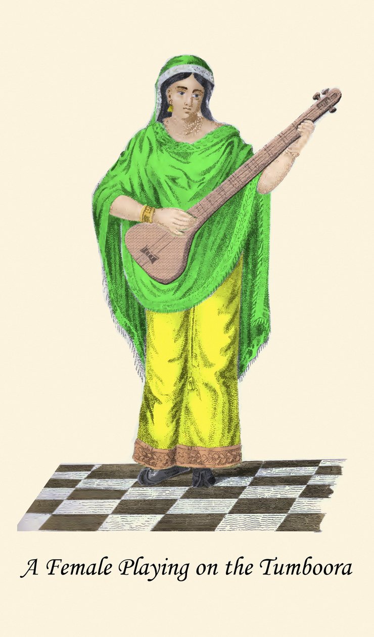 Tumboora Çalan Kız by Unknown Artist
