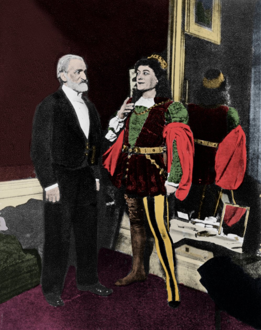 Giuseppe Verdi ve Victor Maurel (Iago