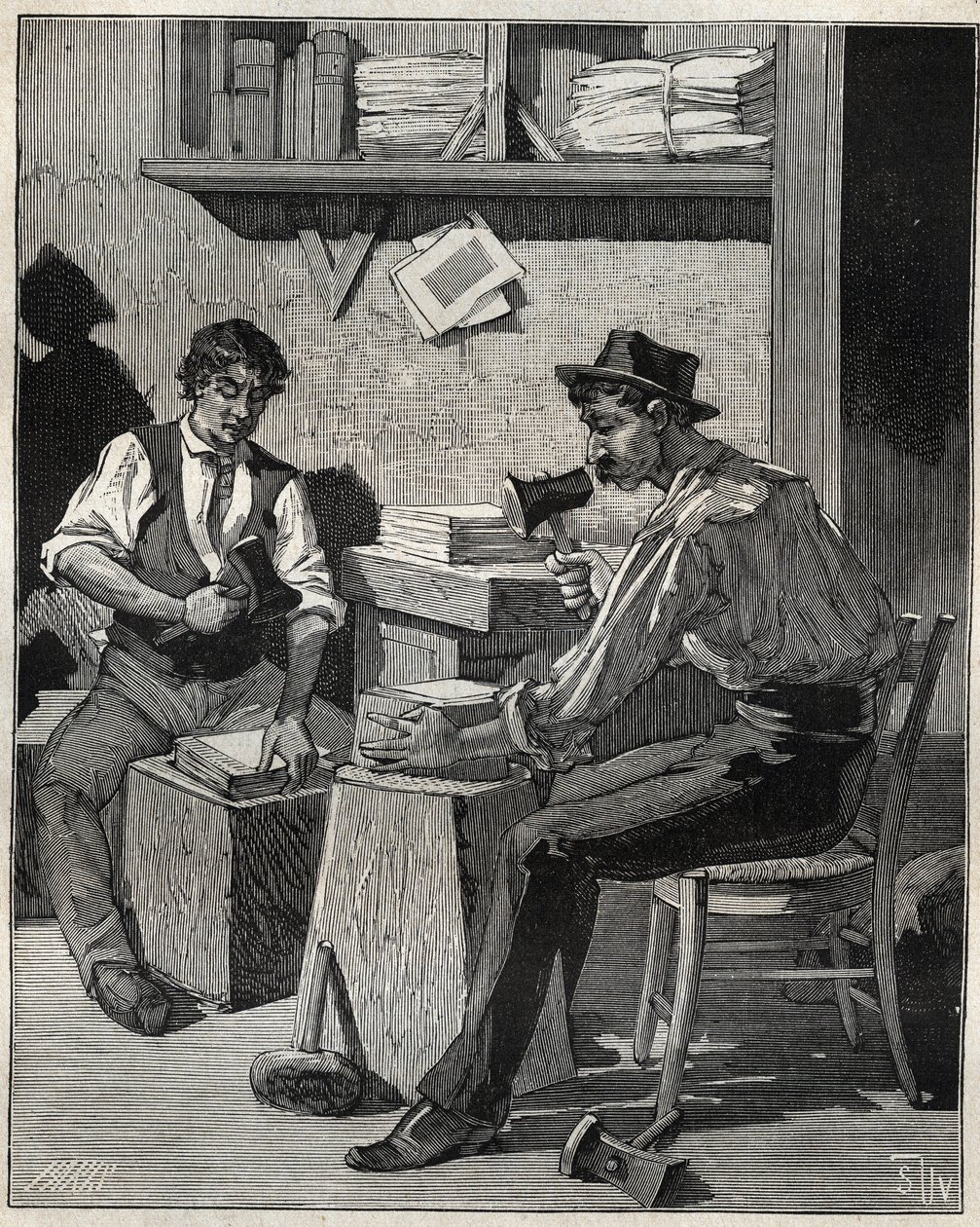 Altın çırpıcı. Adolphe BITARD
