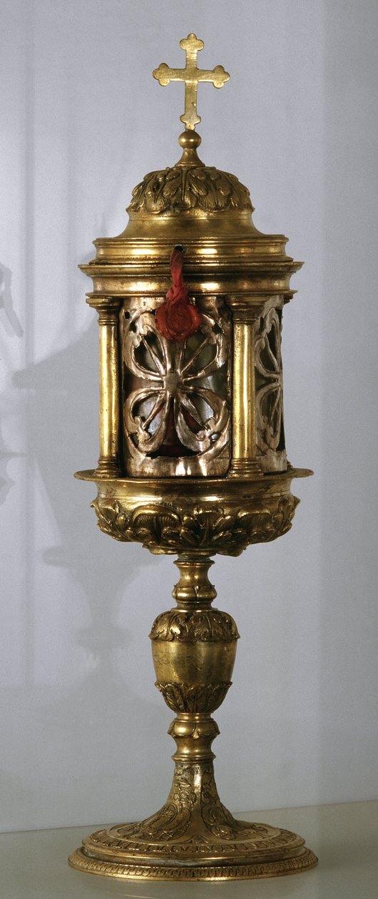 Altın bakır ciborium by Unknown artist