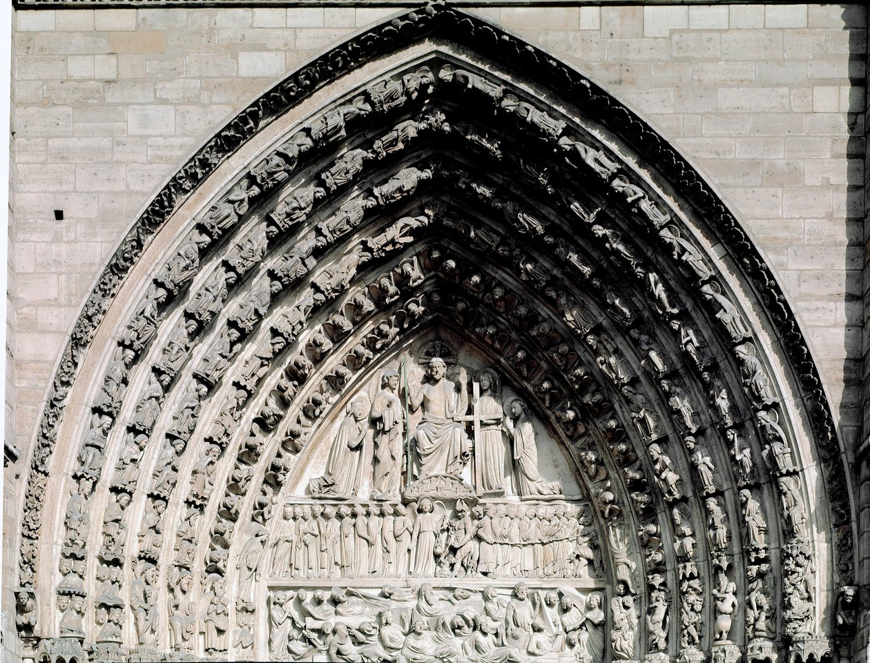 Gotik Sanat: Cathedrale Notre Dame de Paris