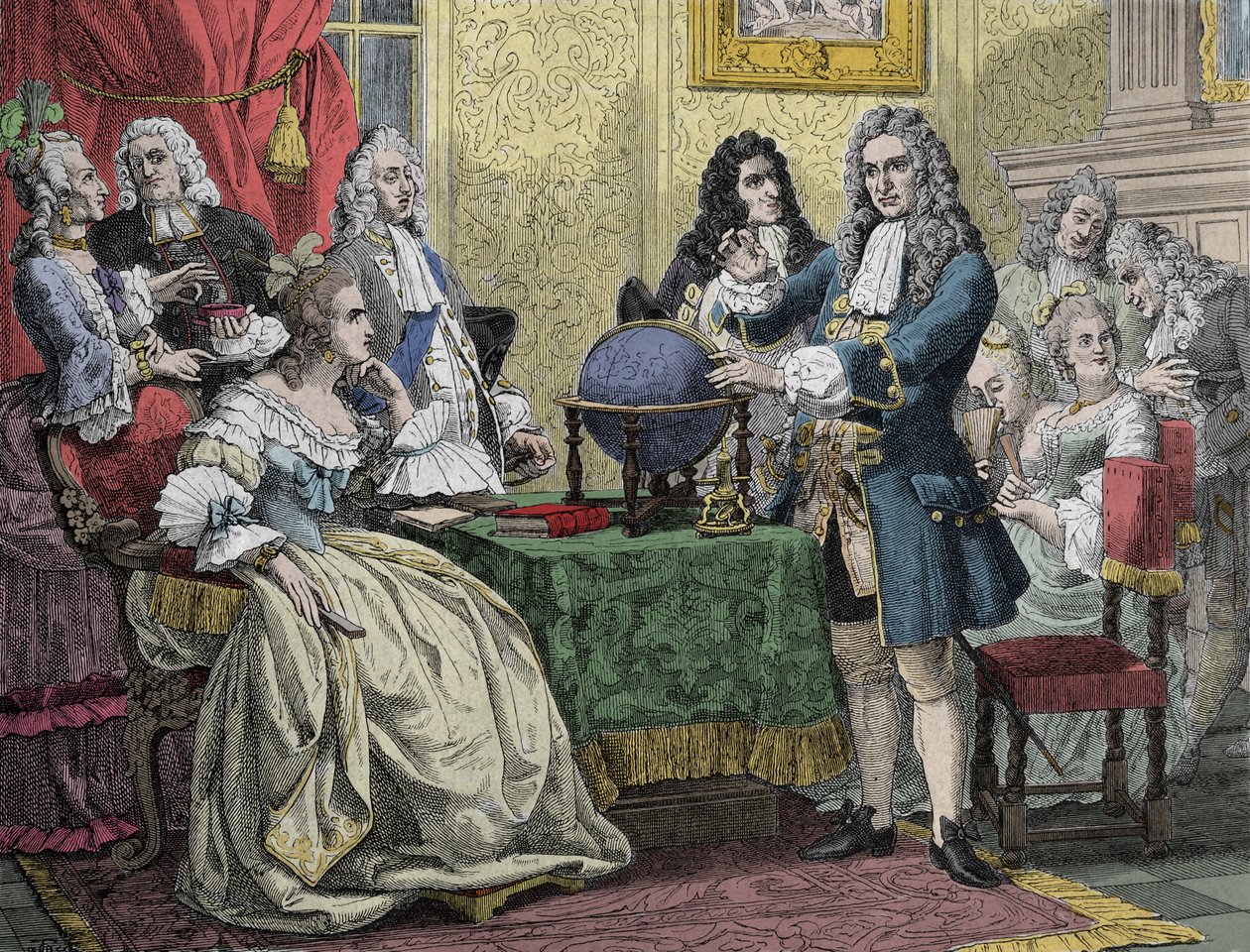Gottfried Wilhelm Leibniz (1646-1716) Prusya Kraliçesi Sophie Charlotte