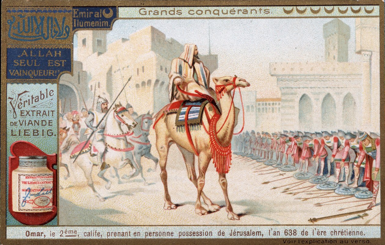 Büyük fatihler: Omar ibn al Khattab veya Omar I (554-644), Kudüs