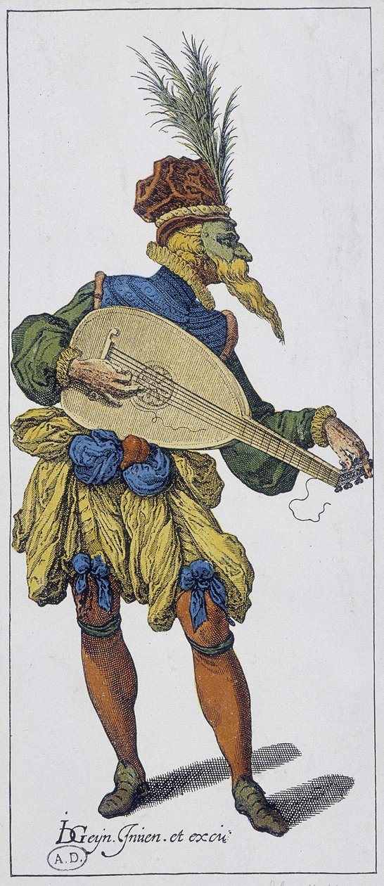 Gitarist by Unknown artist