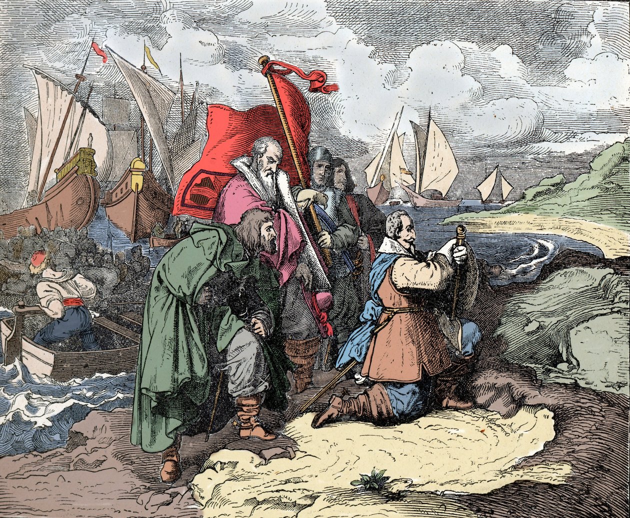 Büyük veya Kuzey Aslanı olarak bilinen Gustave II Adolphe by Unknown artist