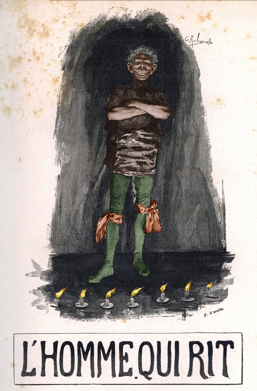 Gwynplaine, örtün. "Gülen Adam"ın by Unknown artist