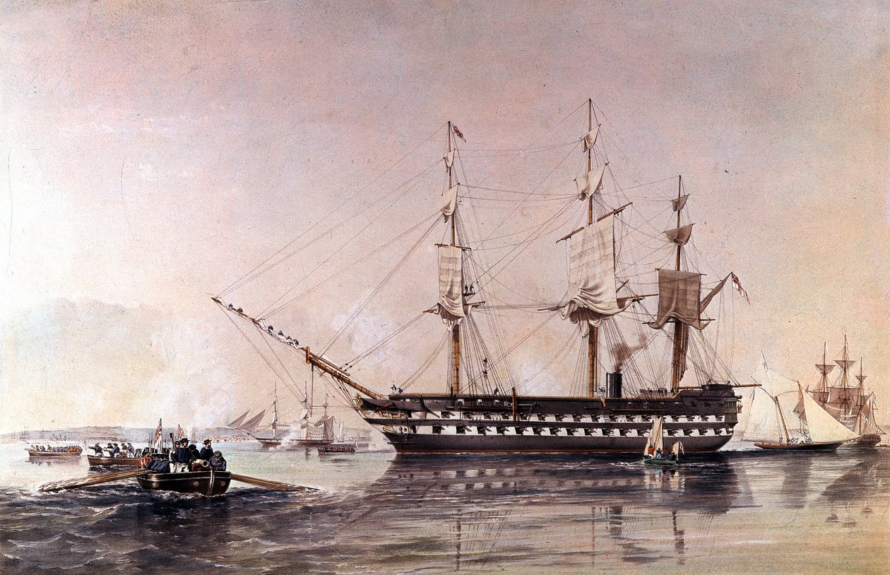 HMS Agamemnon 91, Kraliyet Donanması