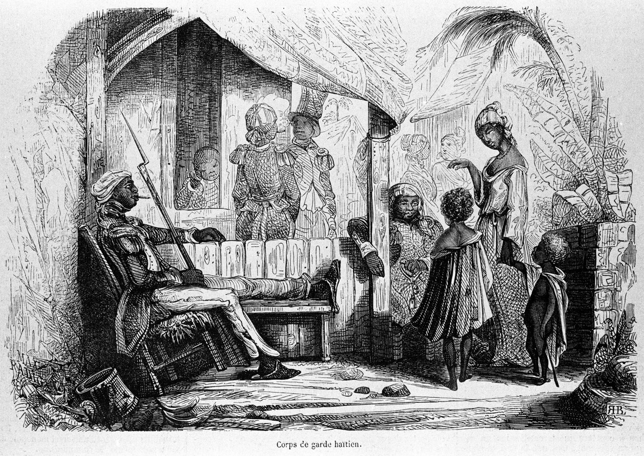 Haiti Devrimi (1791-1803): Devrim Muhafızları Kolordusu. by Unknown artist